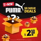 50 neue PUMA Deals bei SportSpar: ab 2,50 € zzgl. Versandund bis zu 90 % Rabatt