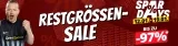 SportSpar Restgrößen Sale mit mehr als 1.000 Produkte mit bis zu 97 % Rabatt ggü. UVP