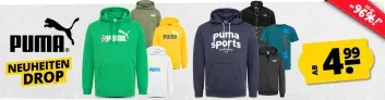 SportSpar Puma Neuheiten Drop: ab 4,99 € zzgl. Versand