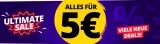 SportSpar Ultimate Sale: Markenartikel für 5 Euro mit bis zu 80 % Rabatt