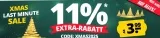 SportSpar X-Mas Last Minute Sale: Bis zu 70 % Rabatt (Teile ab 3,99 € zzgl. Versand)+ 11% Extra