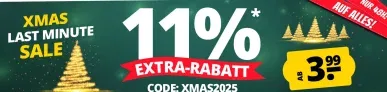 SportSpar X-Mas Last Minute Sale: Bis zu 70 % Rabatt (Teile ab 3,99 € zzgl. Versand)+ 11% Extra