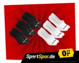 SportSpar.de Sparlinge 3 Paar (2 Farben Gr. 39 bis 46) für 0,77 € zzgl. 4,95 € Versand (5,72 € inkl. Versand)