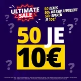 Sportspar 50 Deals für je 10 €  – Mega-Sale mit stark reduzierten Artikeln
