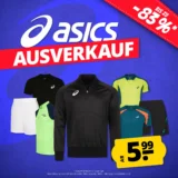Sportspar ASICS Ausverkauf mit Produkten ab 5,99 € zzgl. Versand ( bis zu 83 % Rabatt ggü UVP)