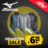 Sportspar Mizuno Neuheiten Sale mit Produkten ab 6,99 € zzgl. Versand