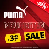 Sportspar Puma Neuheiten Sale mit Artikel ab 3,49 € zzgl. Versand