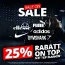 Sportspar Sale: 25 % Rabatt on top auf bereits reduzierte Artikel