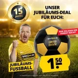 Sportspar.de Limited Edition 15 Jahre Fußball Für 1,50 € Zzgl. 4,95 Versand