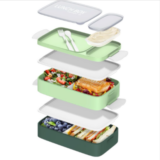 Brotdose mit Fächern – 1600ml Lunchbox für 6,99€