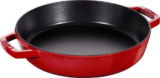 Staub Bratpfanne mit 2 Griffen 34 cm in kirschrot für 88,87 € inkl. Versand (statt 97,10 €)