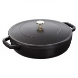 Staub Runder Gusseisen-Schmortopf mit Deckel 28 cm (3,7 l)