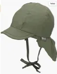 Sterntaler Unisex Schirmmütze mit Nackenschutz und Bindebändern