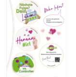 Gratis Stickerbogen „Ins Netz gehen“