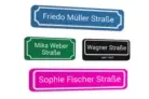 [Exklusiv] Lieblingsfoto Personalisiertes Straßenschild aus Dibond-Aluminium (34x15cm für 12,95€ / 65x15cm für 25,95€) + Gratis Versand