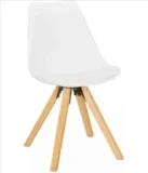 Modern Living Hartschalenstuhl in Weiß für 35,85 € inkl. Versandkosten (anstatt 63,00 €)