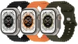 Suitisbest Ocean Armband Kompatibel mit Apple Watch 49mm 45mm 44mm 42mm, 3er Stück für 5,99 € inkl. Prime-Versand (statt 9,99 €)