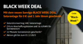 Sunvigo Black Week: Solarstromvertrag inkl. Solaranlage für 0 € mit 20 Jahre Preisgarantie  + 1 Jahr gratis Strom