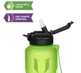 Super Sparrow Trinkflasche mit Strohhalm – Tritan Wasserflasche (600ml,BPA-Frei) für 5,29 € inkl. Prime-Versand (statt 9,00 €)
