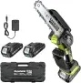 Supstable Mini Kettensäge (6-Zoll 2 x 2.0 Ah Akkus) für 39,99 € inkl. Versand (statt 79,99 €)