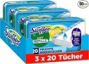 Swiffer Bodenwischer Nachfüllpackung Feuchte Bodentücher mit Citrusfrische-Duft (60 Stück) für 13,99 € inkl. Prime-Versand (statt 22,00 €)