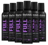 Syoss Schaumfestiger Full Hair 5 Mega Stark (6 x 250 ml) für 10,01 € inkl. Versand (statt 29,94 €)