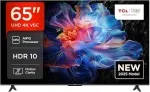 TCL 65V6C 65 Zoll Direct LED TV 4K HDR (Dolby Audio Motion Clarity Kompatibel mit Google Assistant & Alexa)