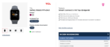 starmobile: TCL Safety Watch MT43AX Senioren Smartwatch mit SOS Funktion + Telekom Smart Connect S 500 MB LTE für 9,95 € / Monat + 109,95 € einmalig