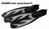 TECNOPRO Kinder Taucherflossen F5 (Gr. 28-29 bis 34-35) ab 2,54 € zzgl. 4,99 € Versand