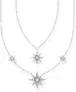 THOMAS SABO Damen Halskette mit Anhänger Sterne 45cm für 90,00 € inkl. Prime-Versand