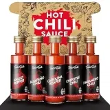 TIMBER TASTE® Chili Sauce Geschenkset  (5x40ml) für 6,55 € inkl. Prime-Versand (statt 16,00 €)