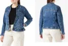 Tom Tailor Plus My True Me Damen Jeansjacke in blue denim (Gr. 44 – 54) für 28,49 € [Prime] statt 44,95 €