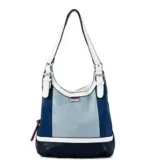 Tom Tailor Juna Zip Shopper M Mixed Blue für 41,96 € inkl. Versand (statt 59,99 €)