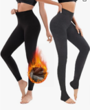 TOWINGO 2 Stück Thermo Leggings für Damen für 10,96 € inkl. Prime Versand (statt 17,99 €)