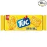 TUC Classic 1 x 100g I Salzgebäck Einzelpackung I Knabbergebäck I Fein gesalzene Snack-Cracker (Packung mit 10) (1x100g) für 9,90 € inkl. Prime-Versand (statt 12,90 €)