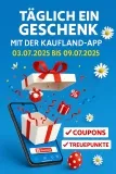 Tägliches Geschenk in der Kaufland App sichern – vom 03.07. bis 09.07.2025 🎁