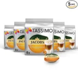 Tassimo Kapseln Jacobs Typ Latte Macchiato Caramel 5er Pack (5 x 16 Kapseln) ab 17,95 € inkl. Prime-Versand