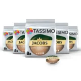 Tassimo Kapseln Jacobs Typ Latte Macchiato Classico 5er Pack (5 x 8 Kapseln) ab 22,13 € inkl. Prime-Versand
