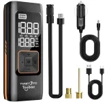 Tccbac Elektrische Luftpumpe (12V 7800mAh Wiederaufladbar) für 9,99 € inkl. Prime-Versand (statt 30 €)