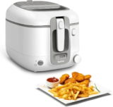 Tefal FR3141 Super Uno Fritteuse (bis zu 1,2 kg Fassungsvermögen, digitaler Timer, herausnehmbarer, antihaftbeschichteter Innenbehälter) für 84,99 € inkl. Versand (statt 112,85 €)