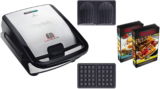 Tefal SW853D Snack Collection -Waffeleisen und Sandwiches für 68,39 € inkl. Versand (statt 92,41 €)