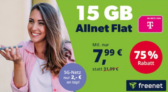 Telekom Allnet-Flat (freenet) mit 15GB LTE für 7,99€ mtl.