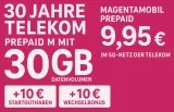 Telekom MagentaMobil Prepaid M: 30GB Datenvolumen für nur 9,95€ im 5G-Netz 🎉📱
