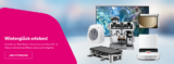 Telekom Winter Gewinnspiel  ☀️ z.B.: De’Longhi Siebträgermaschine, SAMSUNG Smart TV & Xiaomi Staubroboter