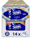 Tempo Light Box Taschentücher – Megapack – 14 Boxen, 70 Tücher Pro Box Ab 13,10 € Inkl. Prime Versand (Statt 18,13 €)