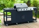 HC Garten & Freizeit Gasgrill-Küche Gesamtleistung 17,2 kW Ca. 198 x 59 x 112 cm für 305,50 € inkl. Versand