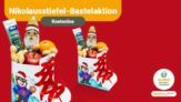 Globus Nikolausstiefel Aktion 2024 🧑‍🎄 Stiefel kostenlos befüllen lassen