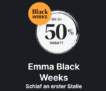 EMMA Black Week: Bis zu 50 % Rabatt auf Matratzen und Betten