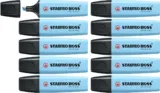 Textmarker – STABILO BOSS ORIGINAL Pastel – 10er Pack – himmlisches Blau für 6,60 € inkl. Prime-Versand (statt 10,99 €)