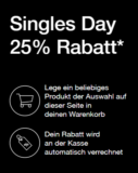 The North Face Singles Day: 25% Rabatt auf eine spezielle Auswahl an Styles